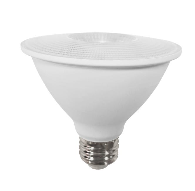 Halco 11PAR30S-FL-LED-840-D-ES 80218 11 Watt LED PAR30S Flood (40D) Dimming 80+ CRI 4000K White Housing (Essential Series)