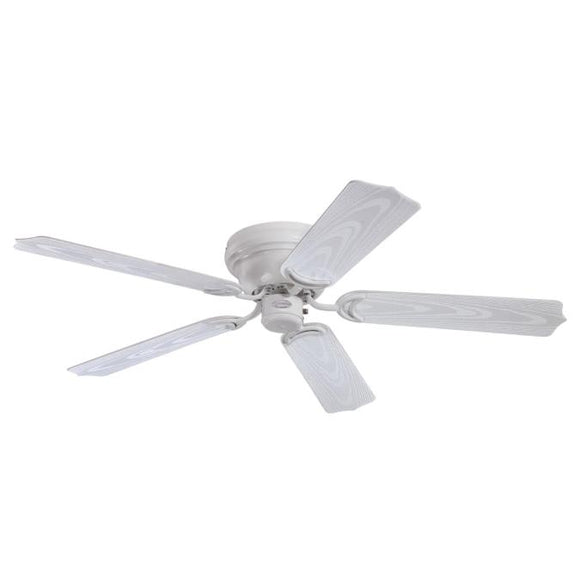 Westinghouse 7217200 Indoor Outdoor Ceiling Fan, 48 inch, White Finish. White ABS Blades