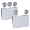 Exitronix NY-LED-3-W - City of New York Approved Emergency LED Unit Equipment - 3 Lamps - White Finish