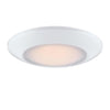 Westinghouse 6120100 11 in. Makira 20W Dimmable LED Flush, White Finish, ENERGY STAR