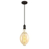 Westinghouse 6357300 One Light Filament LED Mini Pendant Oil Rubbed Bronze Finish