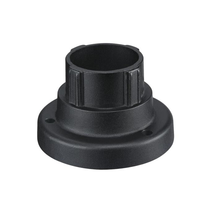 Westinghouse 6123700 Pedestal Mount for Post-Top Fixture, Textured Black Finish