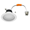 Halco RDL4-8-CS-ST 87986 ProLED Select Retrofit Downlight 4 Inch 8W 700lm CCT Selectable Smooth Trim