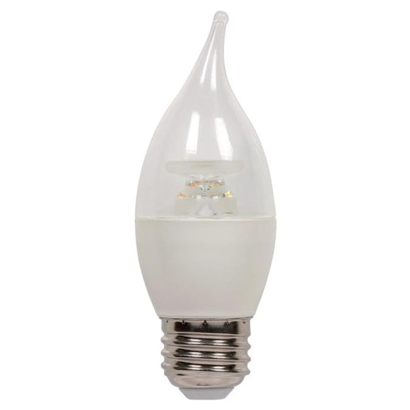 Westinghouse 0512800 C13 LED Decorative Light Bulb, 7 Watt, 2700 Kelvin, E26 Base