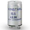 Westinghouse 2256200 Fluorescent Lamp Starter FS-5 RoHS Compliant