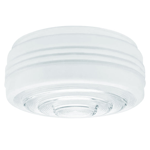 Westinghouse 8560600 White and Clear Drum Shade