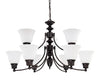 NUVO Lighting 60/3171 Fixtures Chandelier