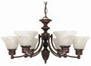 NUVO Lighting 60/358 Fixtures Chandelier