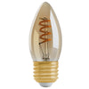 Satco S9970 LED Decorative B10 Amber