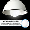 TCP 2G2514 - 14 Watt Compact Fluorescent G25 Globe - 2700 Kelvin