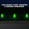 Incandescent - C7 Colored Night Light - 7 Watt -Green - Green