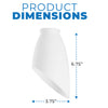 Westinghouse 8120800 White Angled Design Shade