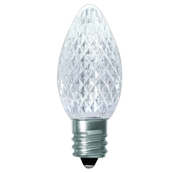 Bulbrite 770171 0.6 Watt C7 LED White Candelabra Base