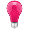 Satco S14989 - 8 Watt A19 LED Ceramic Pink