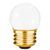 Westinghouse 0406500 7.5 Watt Incandescent S11 Specialty - 2700 Kelvin - Warm White - 39 Lumens - E26-Medium Base - 120 Volt - Card