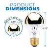 Bulbrite 712416 60 Watt A19 Incandescent White