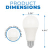 Westinghouse 5075000 Omni A19 LED General Purpose Dimmable Light Bulb - 15 Watt - 4000 Kelvin - E26 Base - ENERGY STAR