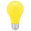 Satco S14987 - 8 Watt A19 LED Ceramic Yellow