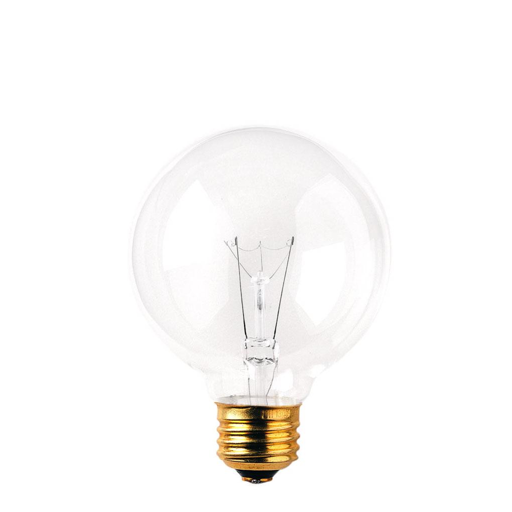 Bulbrite 393102 25 Watt G25 Incandescent White Globe