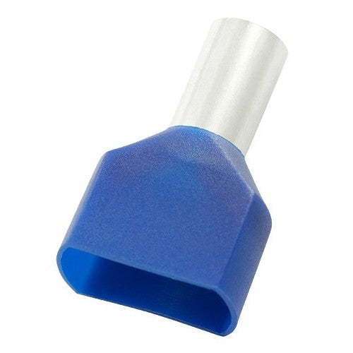 Morris Products 12792 2-#6 Blue Twin Nylon Ferrule (Pack of 100)