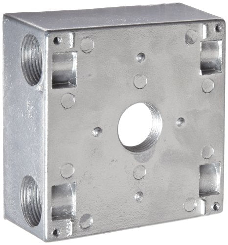 Morris Products 36260 WP 2 Gang Box 5-3/4 inch Holes