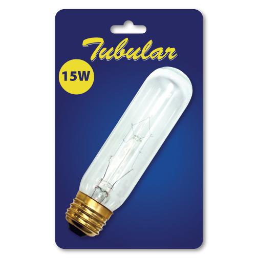 Bulbrite 784115 15 Watt T10 Incandescent White Tubular