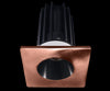 Lotus LED-2-S15W-5CCT-2RRBK-2STCP 2 Inch Square Recessed LED 15 Watt Designer Series - 5CCT Selectable - 1000 Lumen - Black Reflector - Copper Trim