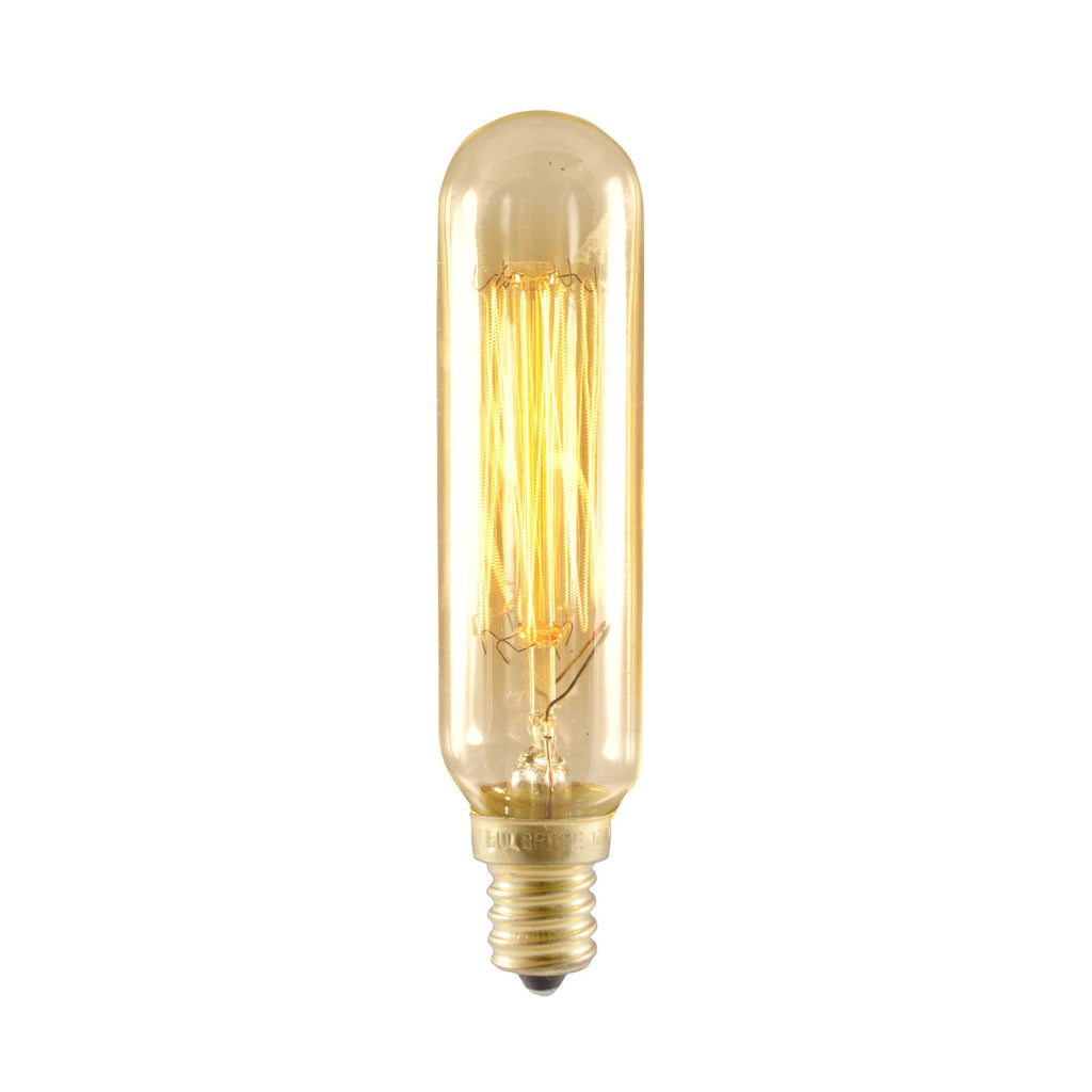 Bulbrite 132506 25 Watt T6 Incandescent White Nostalgic Thread