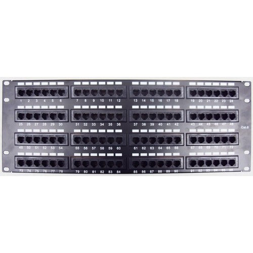 Morris Products 88448 Cat 6 Patch Panel 96 Port