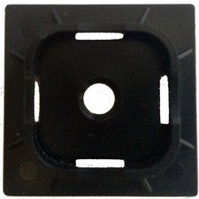 Morris Products 20359 Self-Adhesive Tie Mounts, Uv Black (Pack of 100)