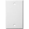 Morris Products 83312 White 1 Gang Blank Metal