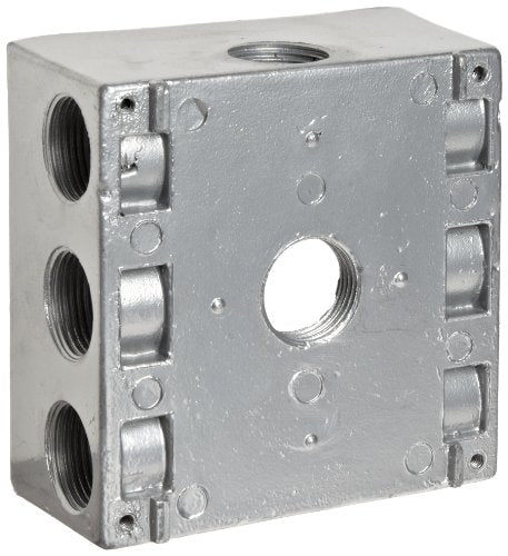 Morris Products 36360 WP 2 Gang Box 9-3/4 inch Holes