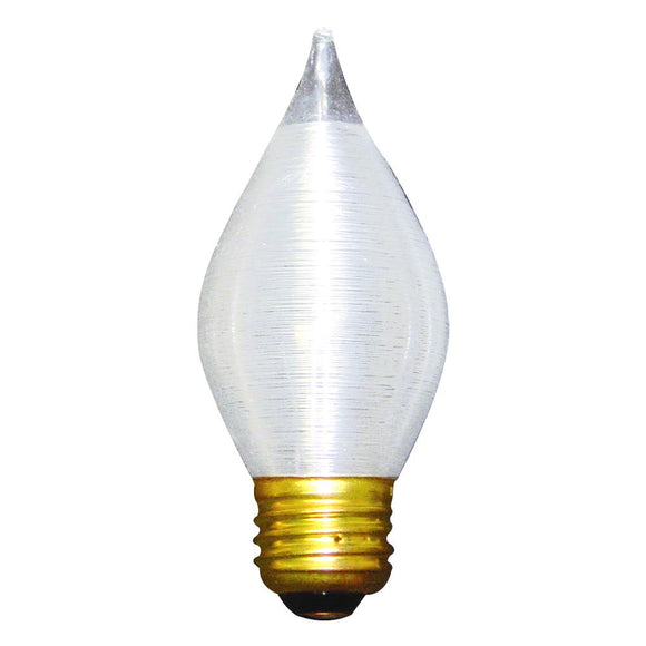 Bulbrite 431060 60 Watt C15 Incandescent White Spunlit