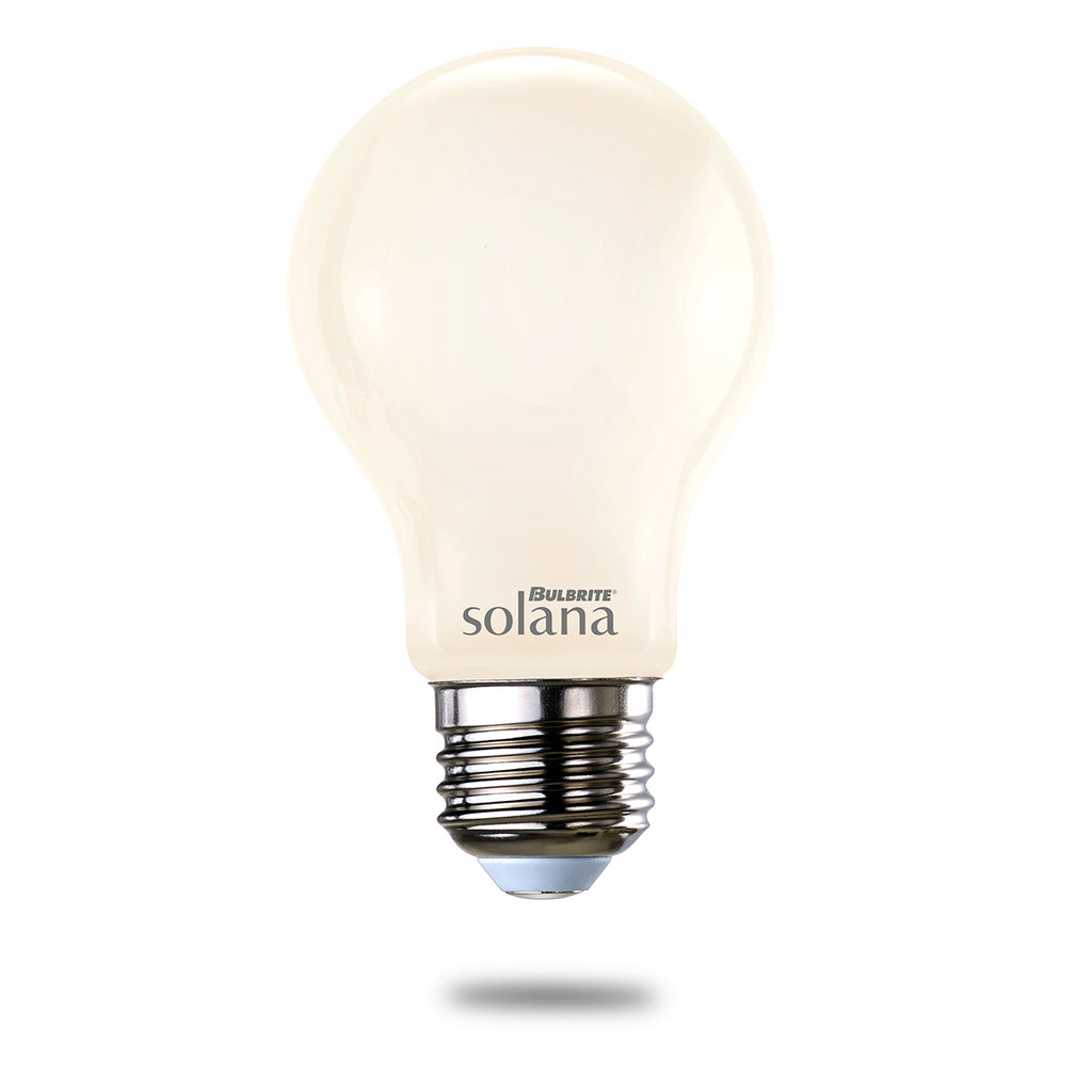 BULBRITE 290111 5.5 Watt A19 Smart LED - E26 Medium Base - 2200 Kelvin-6500 Kelvin Multi-Color - 500 Lumens - Milky - 120 Volt