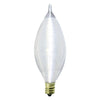 Bulbrite 430060 60 Watt C11 Incandescent White Spunlite