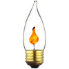 Sunlite 01504-SU - 3EFC Incandescent Chandelier Flicker Bulb