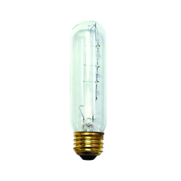 Bulbrite 704340 40 Watt T10 Incandescent White Tubular