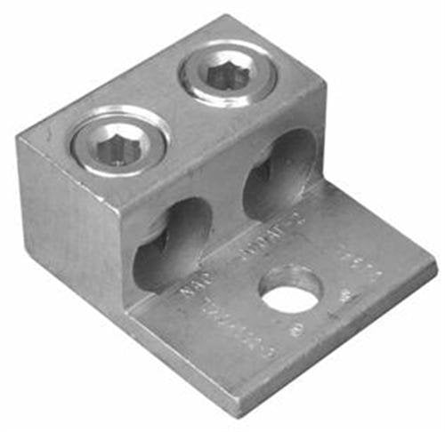 Morris Products 90814 2/0 2Cond 1Hole Alum Lug