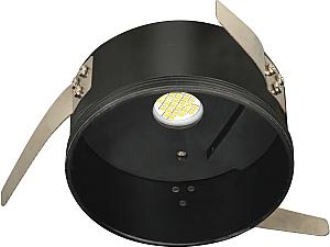 Satco S9507 - Fixtures LED Downlight Retrofit - 5-6 Inch Base Unit - 13.5 Watt - 5000 Kelvin - Black Finish