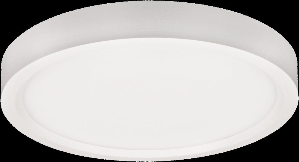 Lotus LED Lights ADS5R9-5CCT-WH 5 inch Round Surface Mount Edgelit Disk LED - 10 Watt -  5CCT 27-30-35-40-50K 600 lm Wet ES T24 CRI 90+