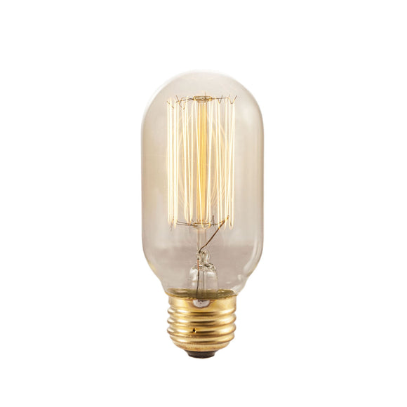 Bulbrite 134015 40 Watt T14 Incandescent White Nostalgic Thread