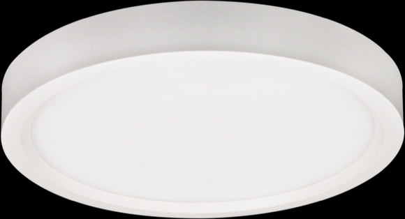 Lotus LED Lights ADS7R9-4K-BK Surface Mount LED Disk Black Trim