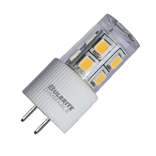 Bulbrite 770586 2 Watt JC LED White Bi Pin