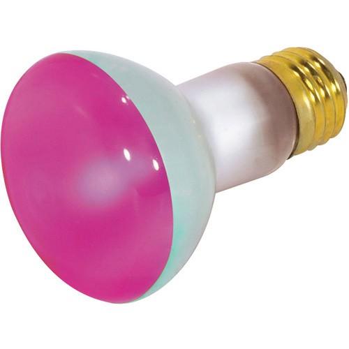 Satco S3212 Incandescent R20 Pink