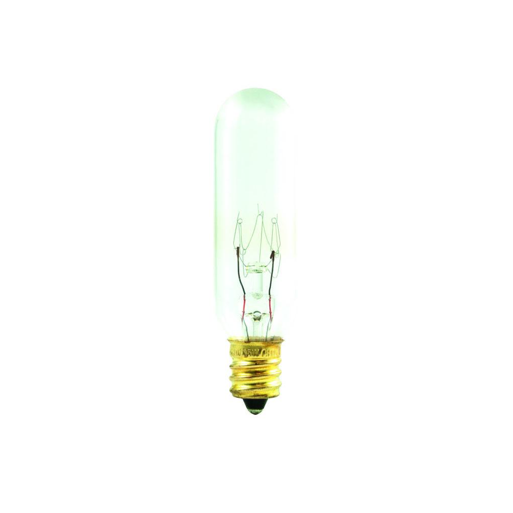 Bulbrite 707115 15 Watt T6 Incandescent White TUBULAR