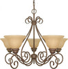 NUVO Lighting 60/1023 Fixtures Chandelier