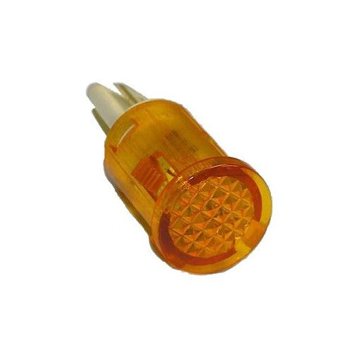 Morris Products 70322 Amber Rnd Pilot Lamp 16A/250VA (Pack of 10)