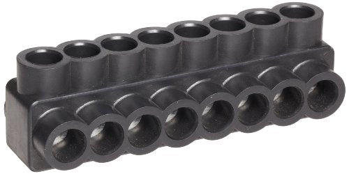 Morris Products 97518 #4- 8 Blk Insul Conn Sgl