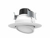 Satco S9466 - Fixtures LED Downlight Retrofit - Gimbaled - 9 Watt - 4 Inch - 2700 Kelvin - 90 Degree Beam Spread - White Finish