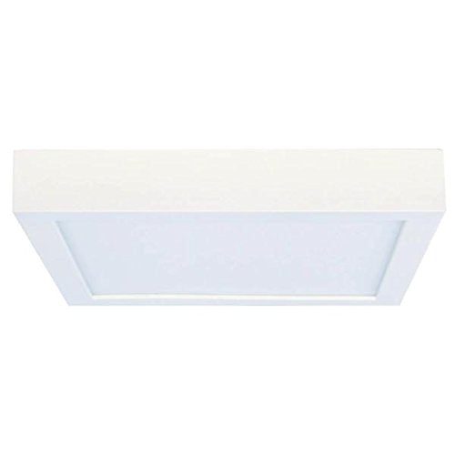 Bulbrite 773136 10 Watt DWNLGT Fixtures White Flush Mount Square